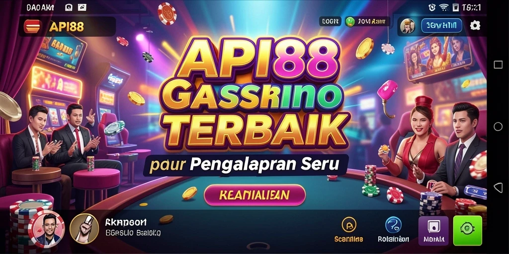 Tampilan menarik dari gameplay seru di API88.