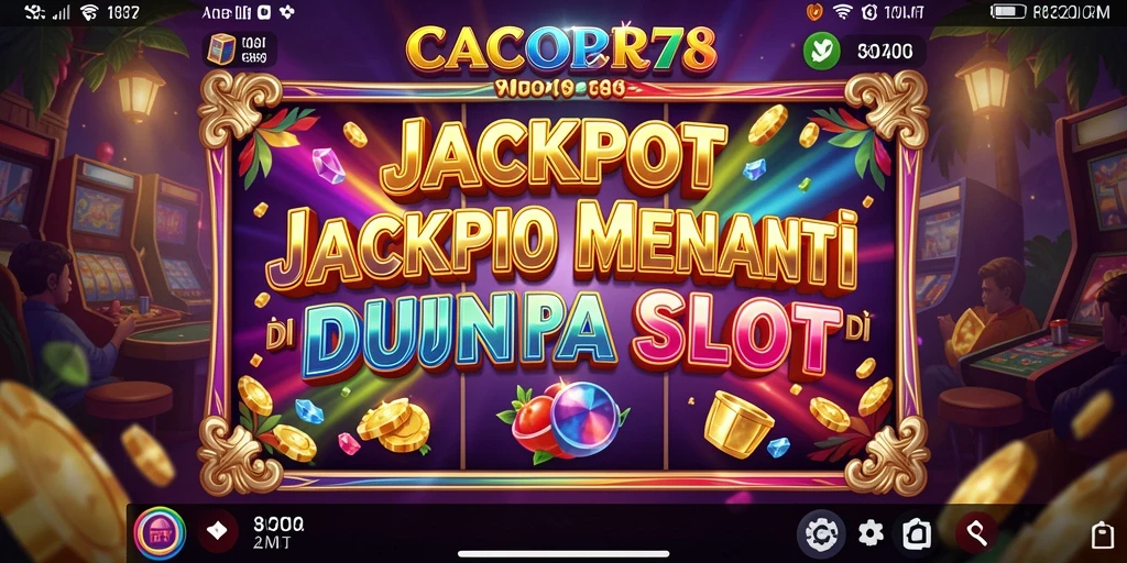 Gameplay menawan dari CACOR78 yang menghadirkan slot seru.